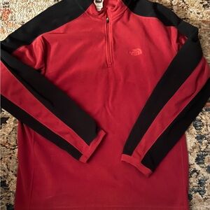 The North Face Vibrant Red Fleece